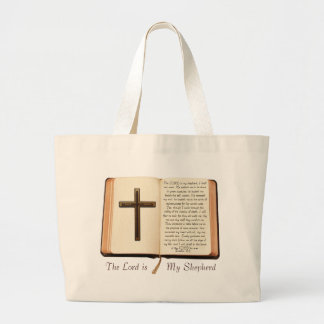 Bolsa Tote Grande O senhor é meu pastor