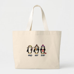Bolsa Tote Grande o sono come a malha