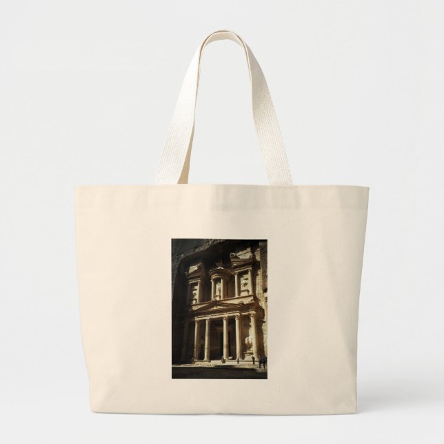 Bolsa Tote Grande O Tesouro, Petra (Frente)