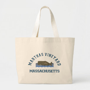 Bolsa Tote Grande O vinhedo de Martha