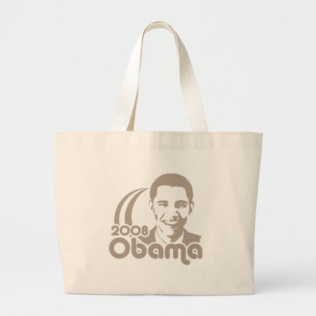 Bolsa Tote Grande Obama 2008 (Frente)