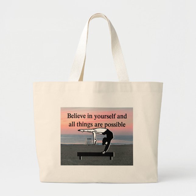 BOLSA TOTE GRANDE OBJETIVOS E SONHOS DA GINÁSTICA (Frente)