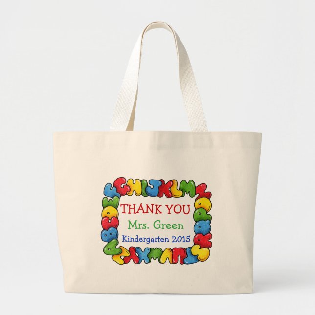 Bolsa Tote Grande Obrigado (Frente)