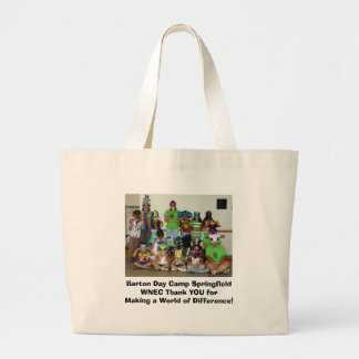 Bolsa Tote Grande Obrigado acampamento de dia de Springfield
