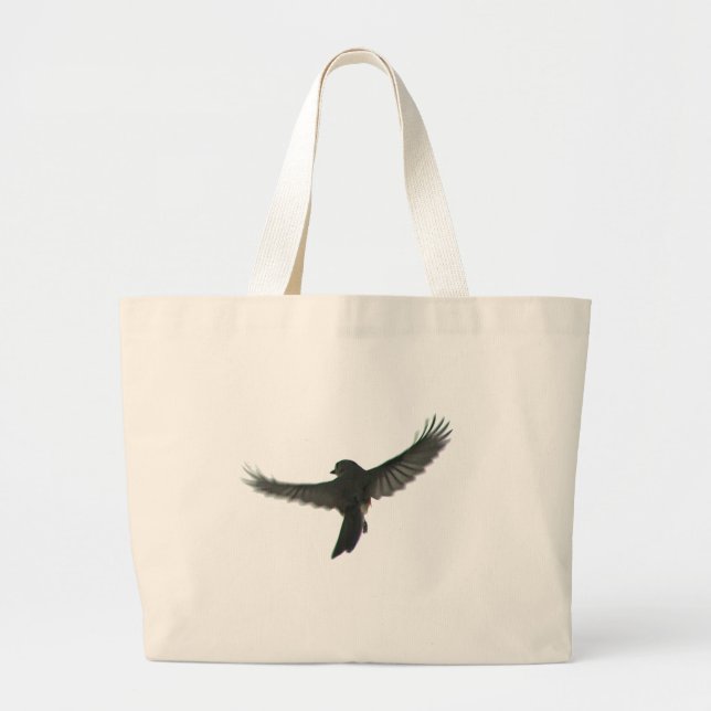 Bolsa Tote Grande Observador de Pássaros (Frente)