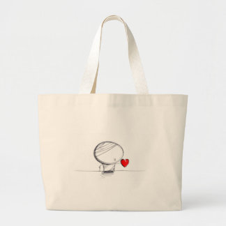 Bolsa Tote Grande Obtenha bem logo