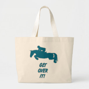 Bolsa Tote Grande Obtenha sobre ele o cavalo