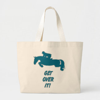 Bolsa Tote Grande Obtenha sobre ele o cavalo