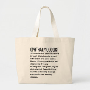 Bolsa Tote Grande Oftalmologista