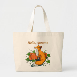 Bolsa Tote Grande Olá outono