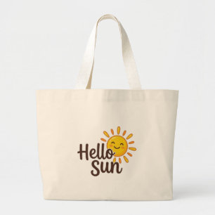 Bolsa Tote Grande Olá Sol