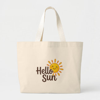 Bolsa Tote Grande Olá Sol