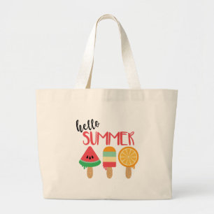 Bolsa Tote Grande Olá Summer