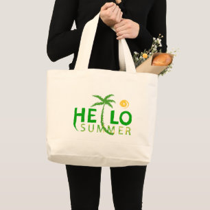 Bolsa Tote Grande Olá Summer
