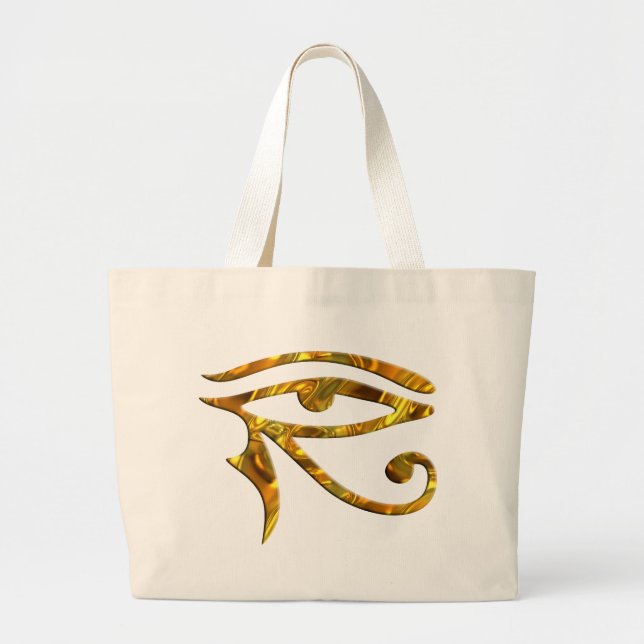 Bolsa Tote Grande Olho De Cavalo - DOURADO (Frente)