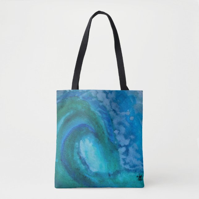 Bolsa Tote Grande onda (Frente)