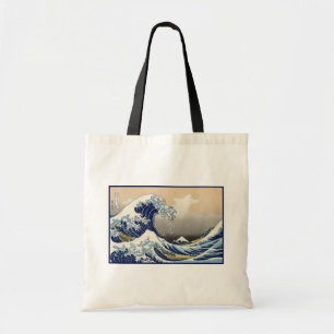 Bolsa Tote Grande Onda de Kanagawa e Monte Fuji Mar do Japão