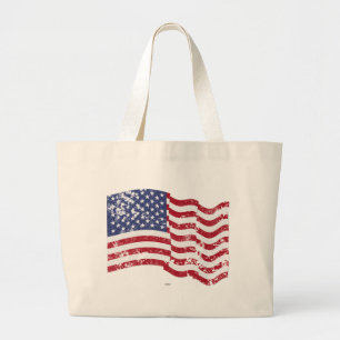 Bolsa Tote Grande Onda de Sinalizador Americano - Distante