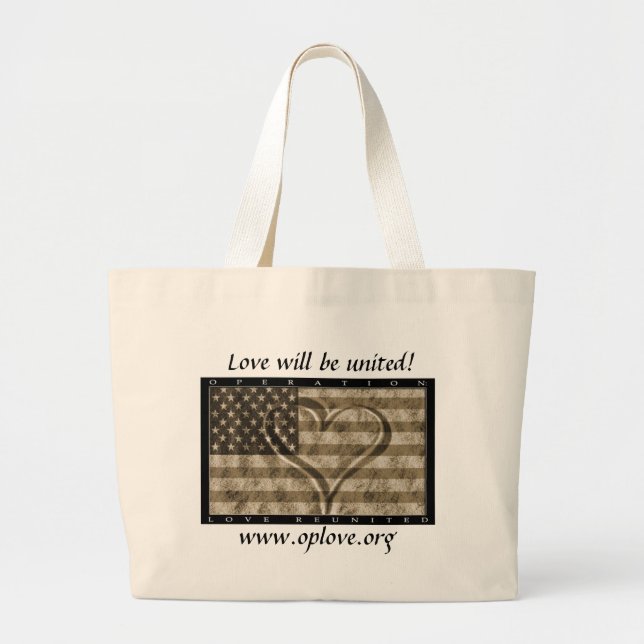 Bolsa Tote Grande OpLove Totebag (Frente)