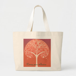 Bolsa Tote Grande Opra winfrey-Ally Trendy; pintinho De Eco