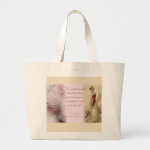 Bolsa Tote Grande Orgulho e preconceito