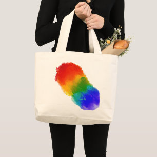 Bolsa Tote Grande orgulho moderno SlipperyJoe's respingo energia e c