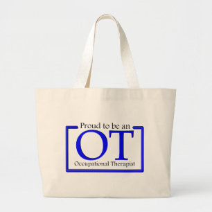 Bolsa Tote Grande Orgulhoso ser um OT