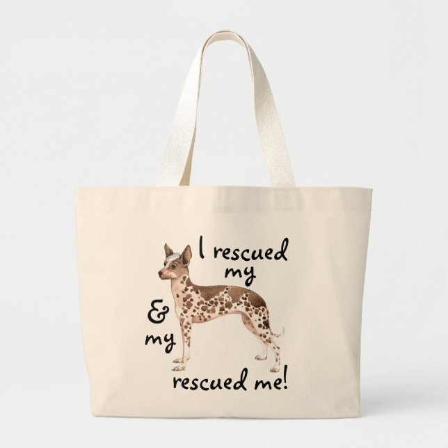 Bolsa Tote Grande Orquídea Inca Peruana de Emergência (Frente)