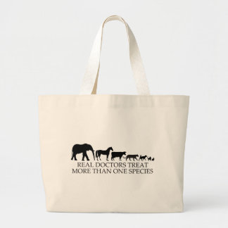 Bolsa Tote Grande Os doutores reais (veterinários) tratam mais de