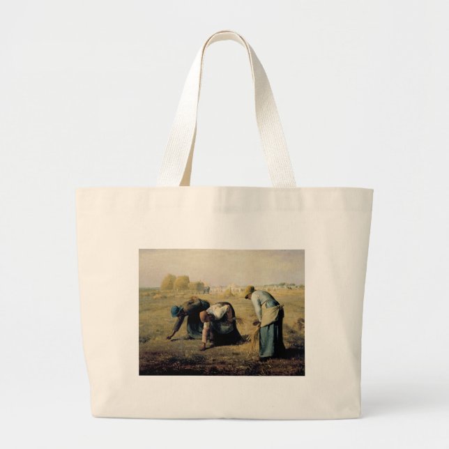Bolsa Tote Grande Os Gleaners (Frente)