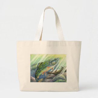 Bolsa Tote Grande Os trabalhos de arte de vencimento das crianças: