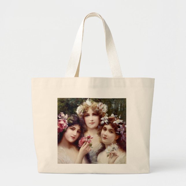 Bolsa Tote Grande Os Três Graus (Frente)