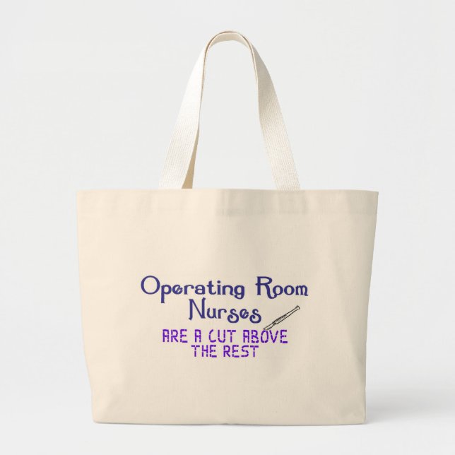 Bolsa Tote Grande OU enfermeira (Frente)