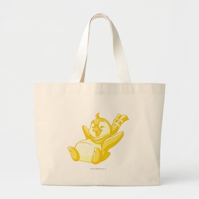 Bolsa Tote Grande Ouro de Bruce (Frente)