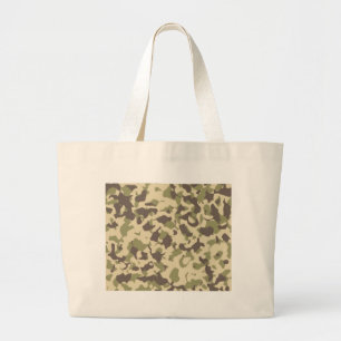 Bolsa Tote Grande Padrão de Camo