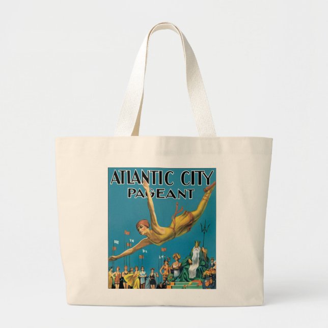 Bolsa Tote Grande Pageant de Atlantic City (Frente)