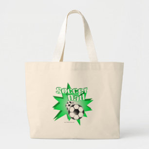 Bolsa Tote Grande Pai de futebol