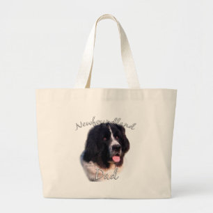 Bolsa Tote Grande Pai Terra Nova 2, Pai Newfie, Pai Newf
