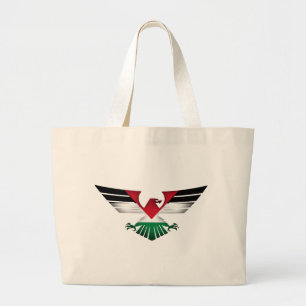 BOLSA TOTE GRANDE PALESTINA LIVRE - ASAS DE LIBERDADE
