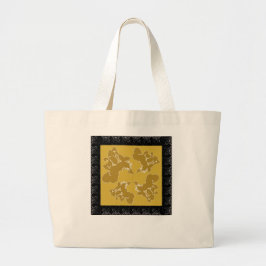Bolsa Tote Grande Paleta do Klimt