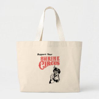 Bolsa Tote Grande Palhaço de circo do santuário