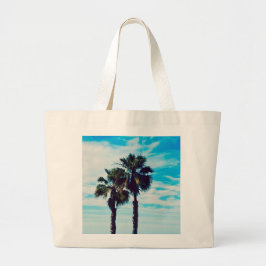 Bolsa Tote Grande Palm Tres Tote Bag