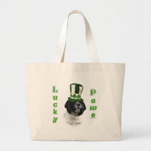 Bolsa Tote Grande Panelas Sortudas do Cocker Spaniel
