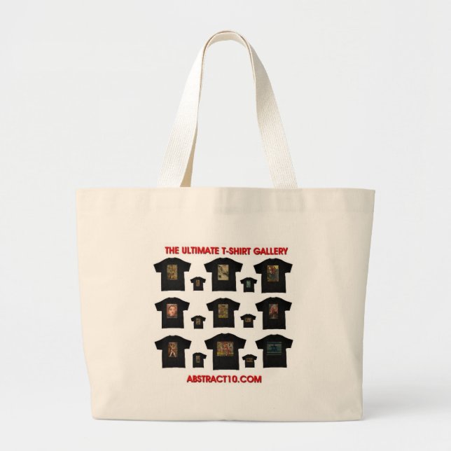 Bolsa Tote Grande Panfleto T-SHIRT (Frente)