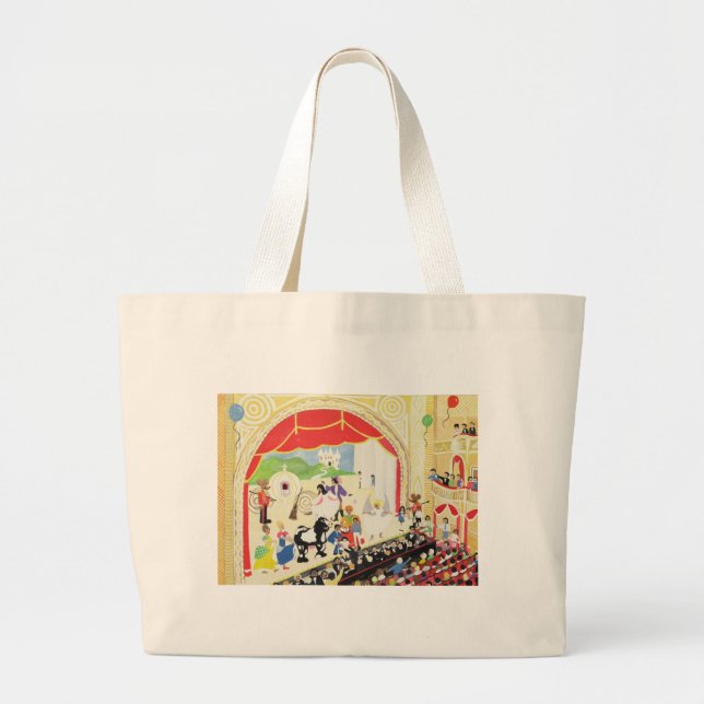 Bolsa Tote Grande Pantomima (Frente)