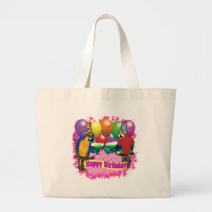 Bolsa Tote Grande PAPagaios DE ANIVERSÁRIO