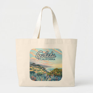 Bolsa Tote Grande Papais noeis Goleta California Barbara Isla Vista