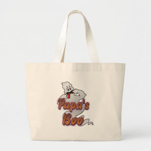Bolsa Tote Grande Papa's Boo Halloween Ghost
