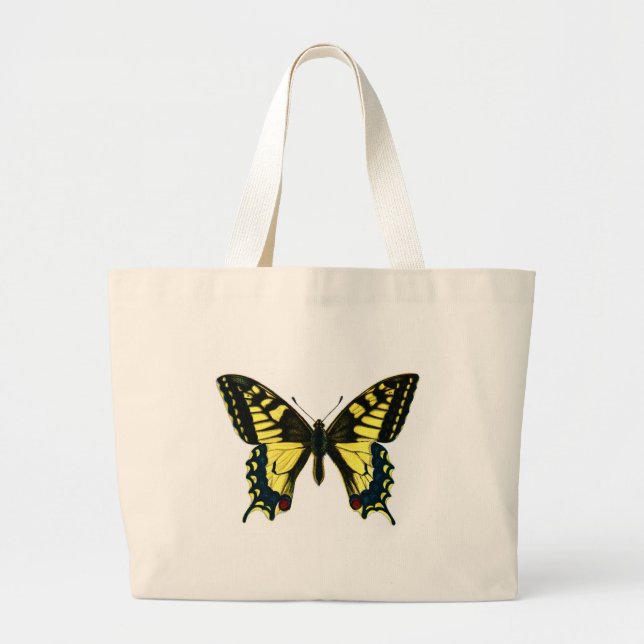 Bolsa Tote Grande Papilio machaon (Frente)