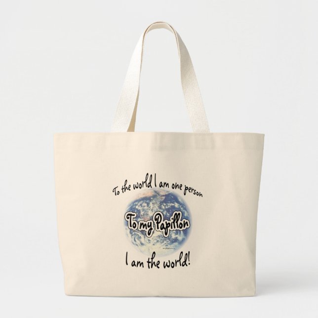 Bolsa Tote Grande Papillon World2 (Frente)